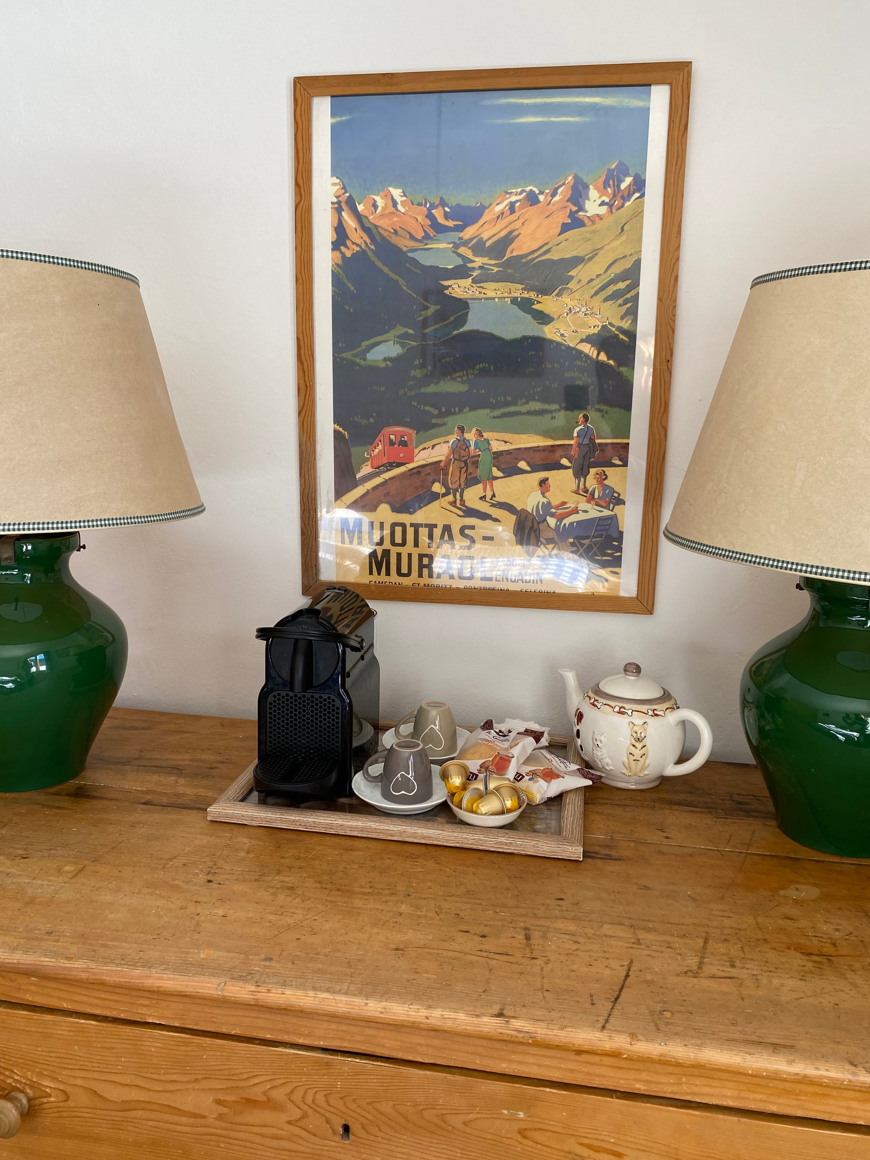 Window with mountain view