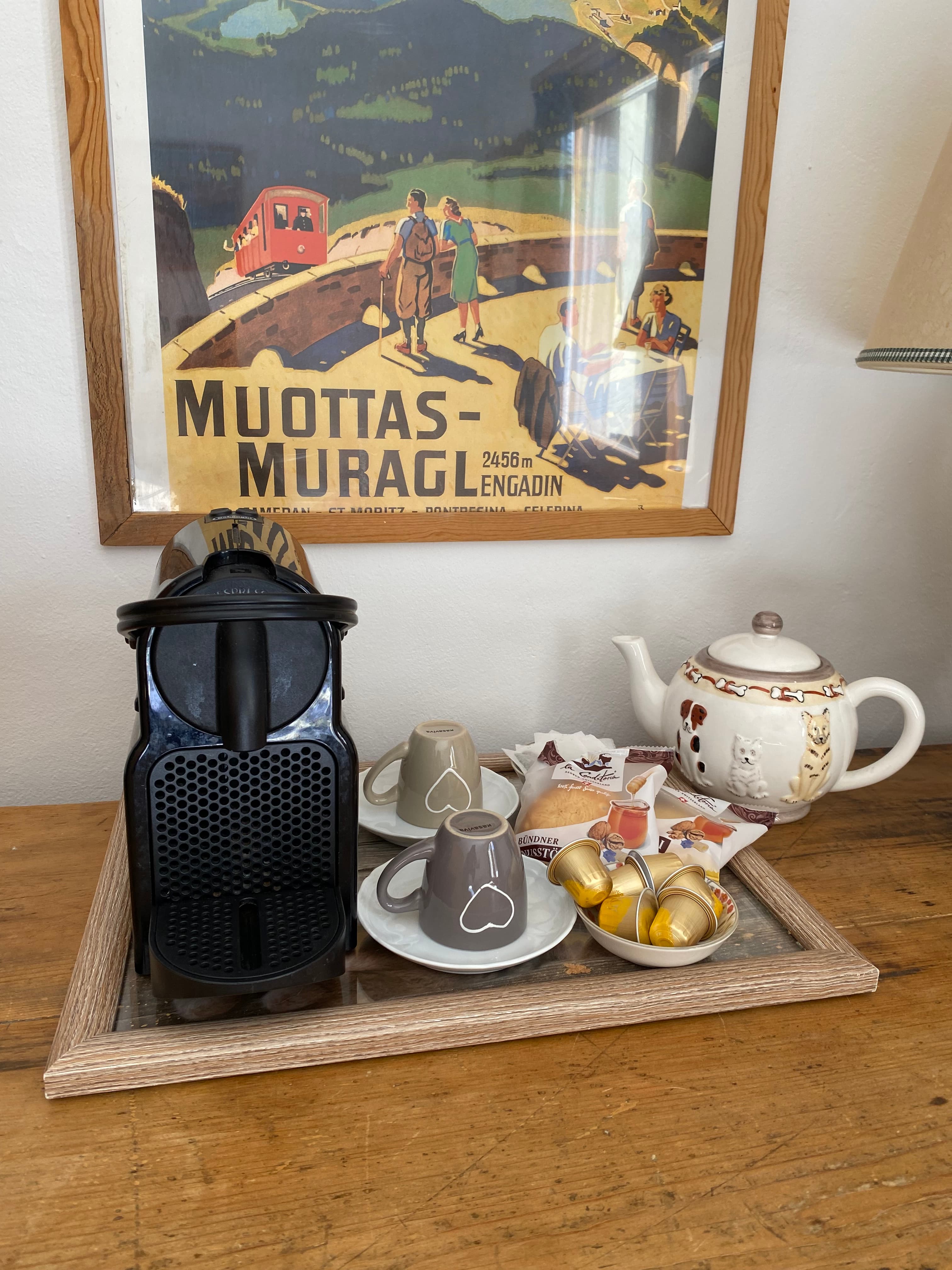 Engadin house detail